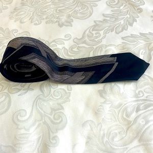 String Beans Tie – Men Brown / black Check Necktie NWOT